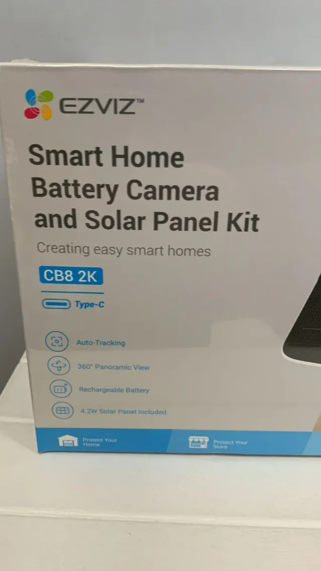 Fotocamera EZVIZ CB8 2K con Pannello Solare