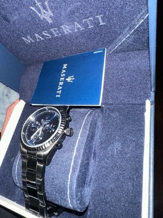 Reloj Maserati Original Azul