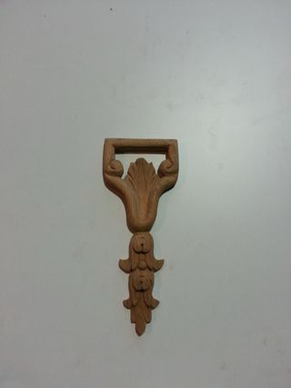 Talla de madera sin tratar