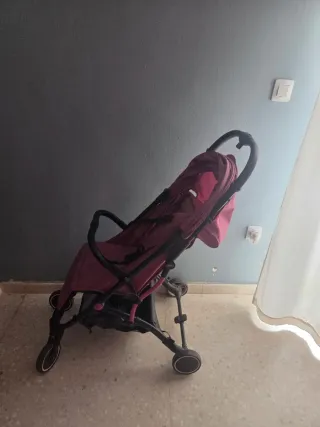 Silla de paseo niña rosa