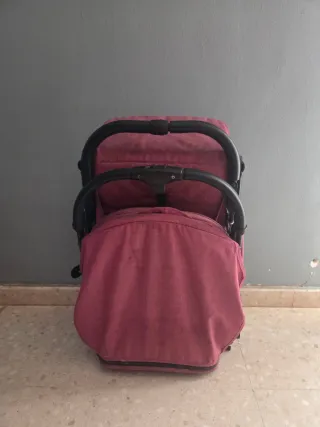 Silla de paseo niña rosa