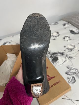 Zapatos de Baile Flamenco Malaca Negros