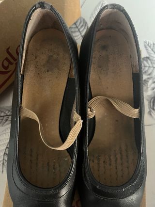 Zapatos de Baile Flamenco Malaca Negros