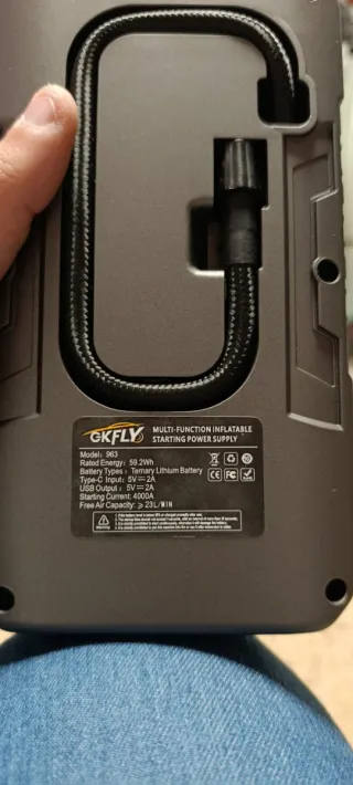 Arrancador Coche y Compresor