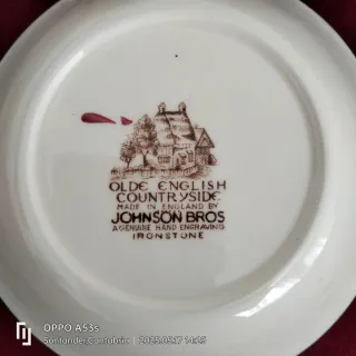 Johnson Bros Coaching Scenes Platos