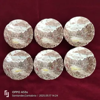 Johnson Bros Coaching Scenes Platos