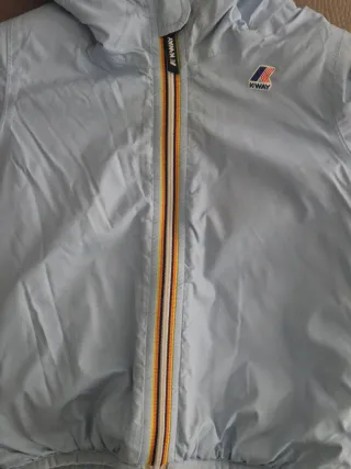 Giubbotto K-Way Bimbo Azzurro
