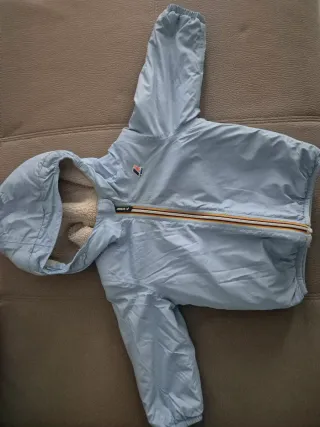 Giubbotto K-Way Bimbo Azzurro