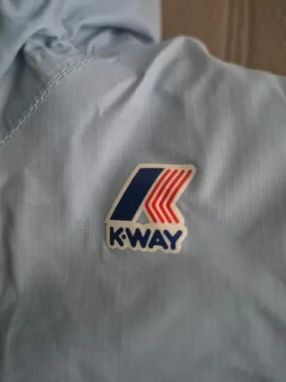 Giubbotto K-Way Bimbo Azzurro