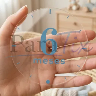 Placas Cumple-mes para Bebé