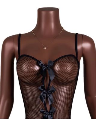 Malla sexy con lazos