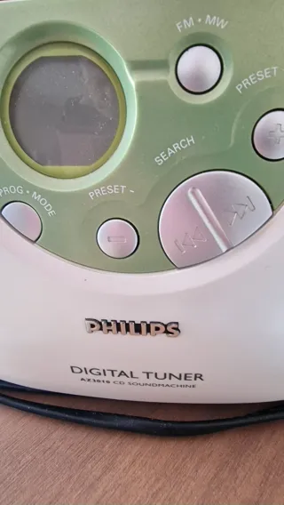 Radio CD Portátil Philips Digital Tuner