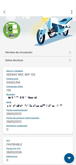 Keeway RKF 125 versión ABS