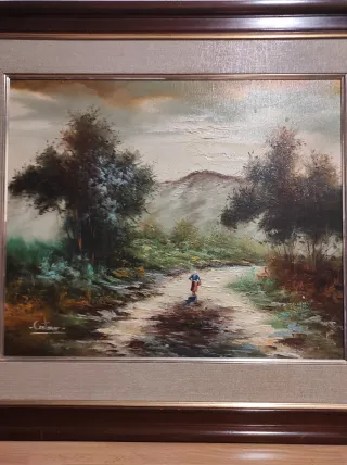 Cuadro Óleo Paisaje