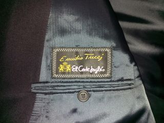 Americana Emidio Tucci Azul Hombre