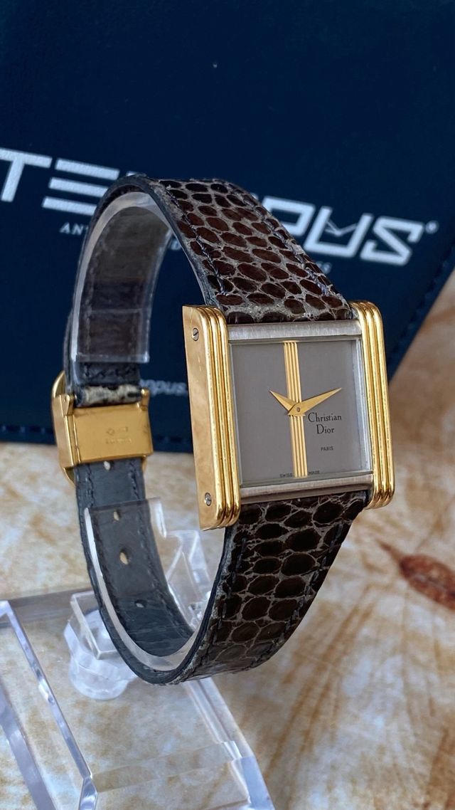 Reloj CHRISTIAN DIOR París, de ORO 18 QUILATES