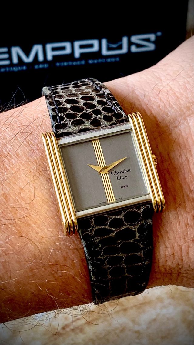 Reloj CHRISTIAN DIOR París, de ORO 18 QUILATES