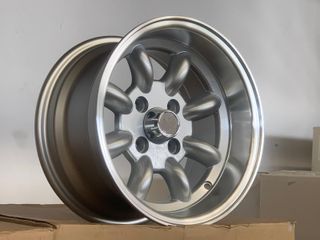 4 llantas Minilite 7x13 ET-7 PCD 4x100