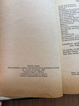 Libros de teatro antiguos
