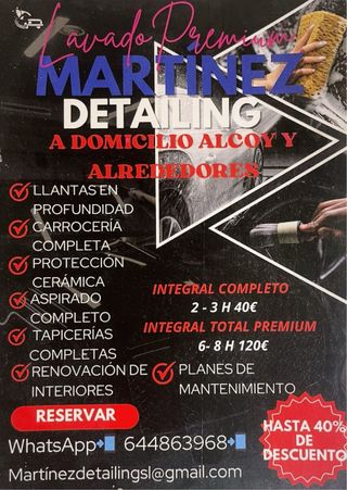 Lavado Integral Pro en Alcoy