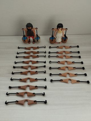 Playmobil Figura Aguadora con Cubos