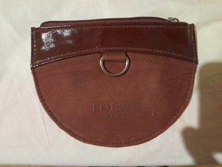 Cartera Loewe Marrón Lona