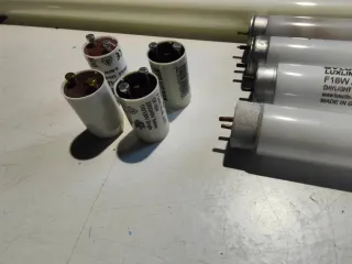 Tubos neón Sylvania + Lámpara