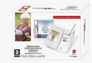 Nintendo DS Lite Blanca + Brain Training