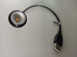 Lámpara LED USB IKEA Flexible Negra