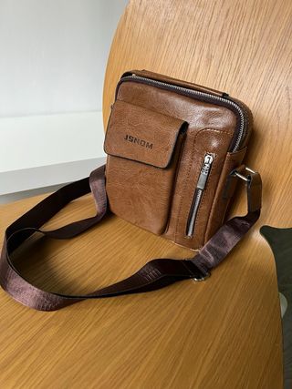 Bolso de hombro JSNOM marrón