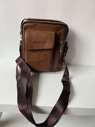 Bolso de hombro JSNOM marrón