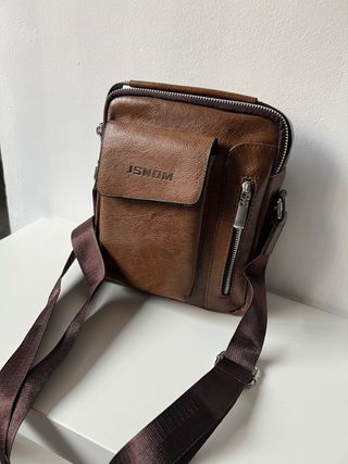 Bolso de hombro JSNOM marrón