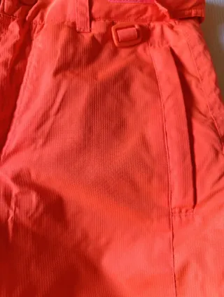 Pantalón de esquí para niños naranja