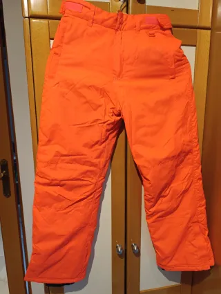 Pantalón de esquí para niños naranja