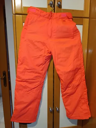 Pantalón de esquí para niños naranja