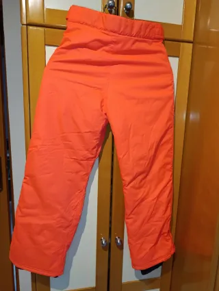 Pantalón de esquí para niños naranja