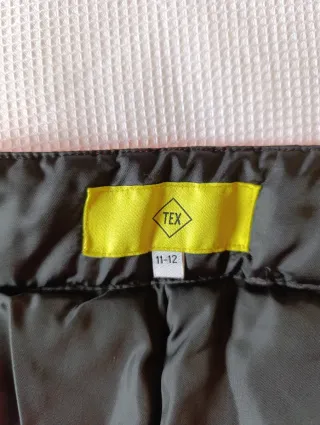 Pantalón de esquí para niños naranja