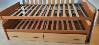 Cama nido con cajones