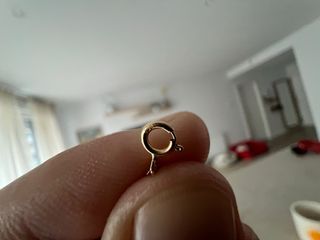 Pulsera esclava oro 18k 1gr nueva