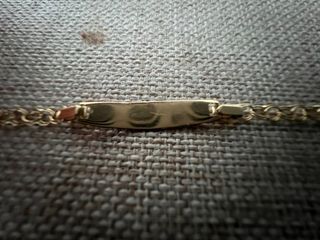 Pulsera esclava oro 18k 1gr nueva