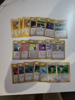 Cartas Pokémon Japonesas Antiguas