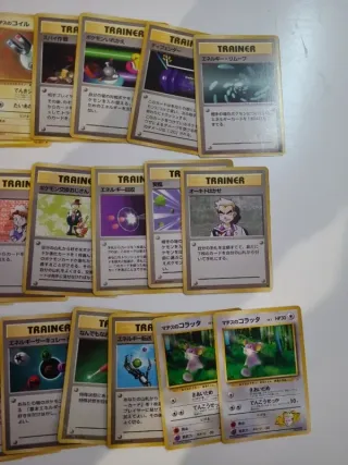 Cartas Pokémon Japonesas Antiguas