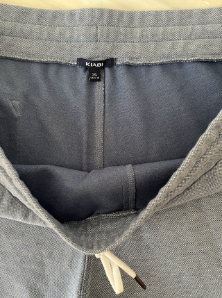 pantalon corto chandal azul