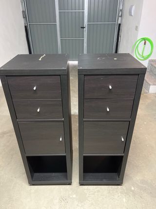 Mueble de Almacenamiento Ikea Negro