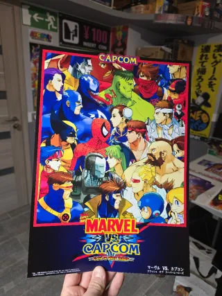Poster Marvel vs Capcom Formato A3