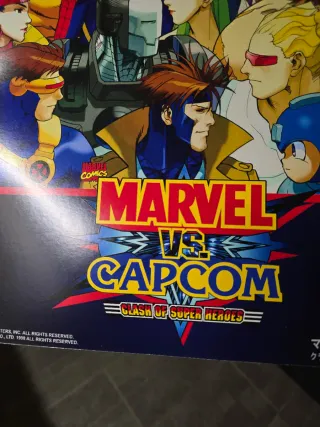 Poster Marvel vs Capcom Formato A3