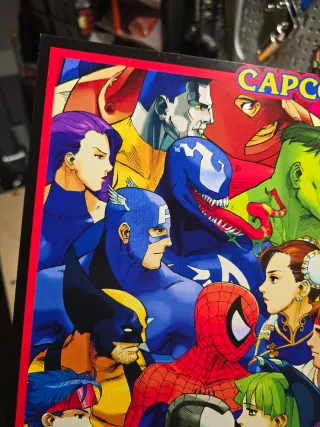 Poster Marvel vs Capcom Formato A3