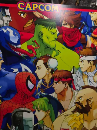 Poster Marvel vs Capcom Formato A3