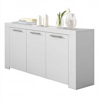 Aparador Buffet 3 Puertas. Blanco Artik