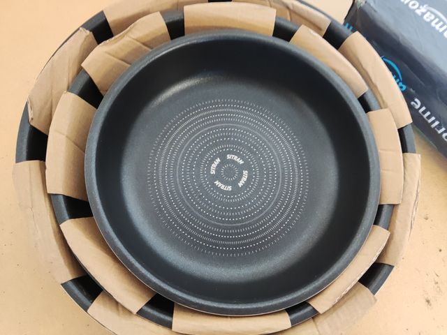 Sitram Juego de 3 sartenes Aluminio reciclado